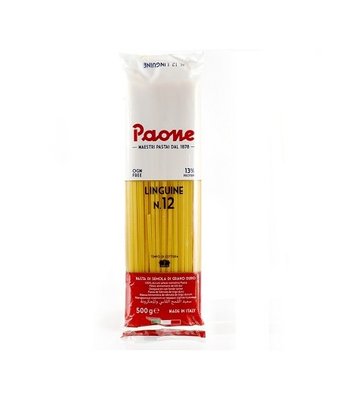 Паста італійська Лінґуїне TM Paone Linguine 0,5 кг 15.18 фото
