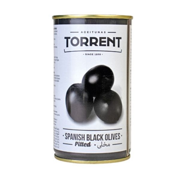 Оливки чорні без кісточки TM Torrent 350 г 12.49 фото