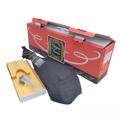 Хамон Bodega подарочный набор с подставкой и хамонерою весом 6,5 - 7 кг 18.148 фото