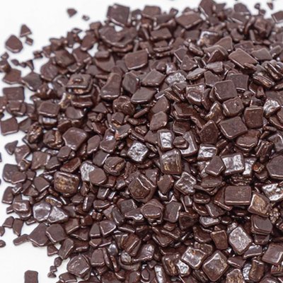 Декор шоколадний чорний (уламки) TM IRCA Scaglietta Dark 0,500 кг 19.24 фото