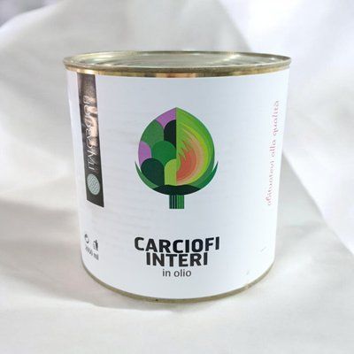 Артишоки серцевины целые в масле TM Italcarciofi, 2.65 л 18.333 фото