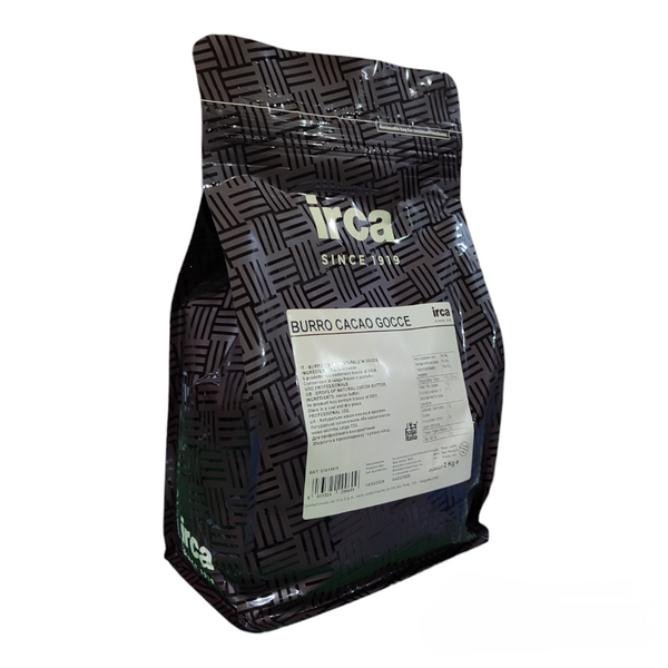 Какао масло в дропсах 100% IRCA 1 кг 19.37 фото