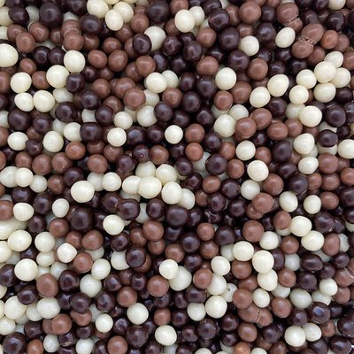 Кульки злакові вкриті шоколадом МІХS TM IRCA Crunchy Beads 0,300 грам 09.3 фото