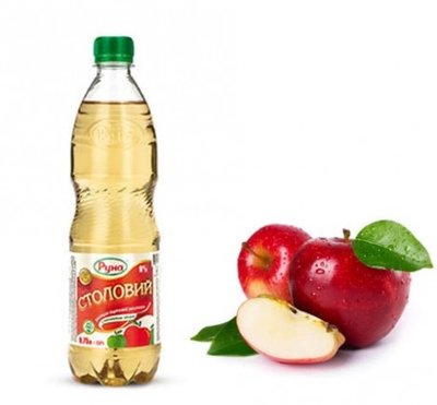 Розчин оцтової кислоти 9% «Їдальня» з ароматом яблука 18.10 фото