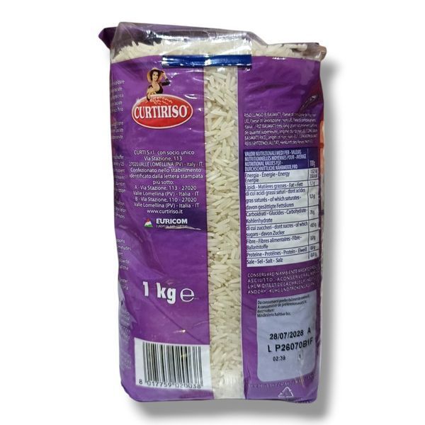 Рис Басматі Curtiriso Basmati 1 кг 18.399 фото