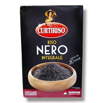 Рис чорний цільнозерновий Curtiriso Riso Nero Integrale, 500 г 18.401 фото