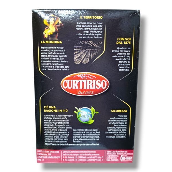 Рис чорний цільнозерновий Curtiriso Riso Nero Integrale, 500 г 18.401 фото