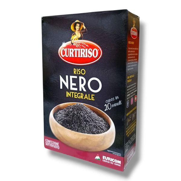 Рис чорний цільнозерновий Curtiriso Riso Nero Integrale, 500 г 18.401 фото