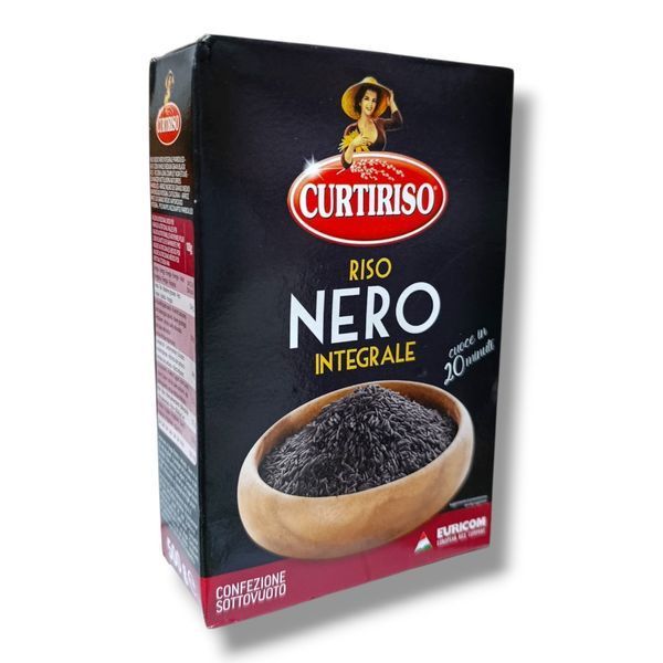Рис чорний цільнозерновий Curtiriso Riso Nero Integrale, 500 г 18.401 фото
