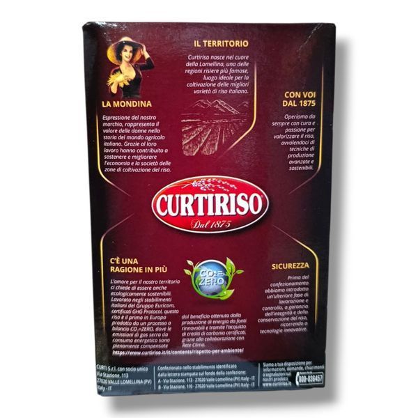 Червоний цільнозерновий рис Curtiriso Riso Rosso Integrale (Італія) 0,500 кг 18.402 фото