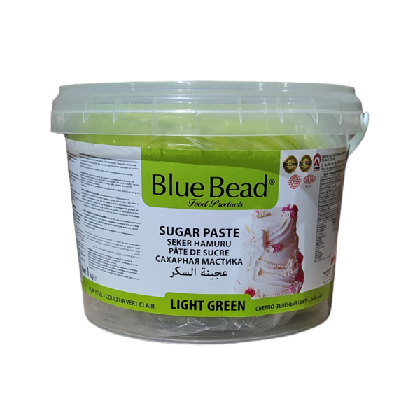 Сахарная мастика Blue Bead светло зеленая 09.30 фото