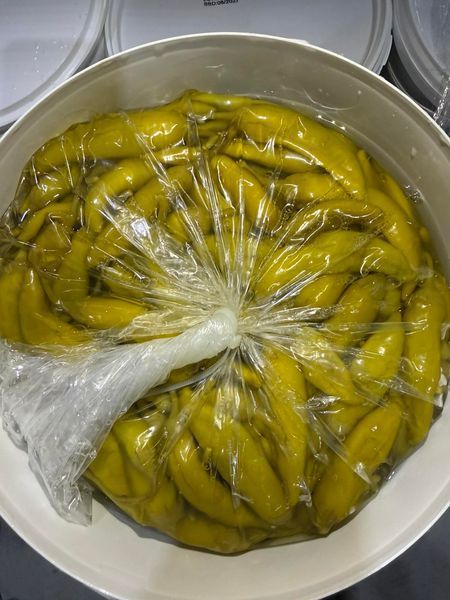 Мариновані перці Tasoulas Makedoniko Peppers in Brine (у розсолі), 2.5 кг / 5 кг 18.370 фото